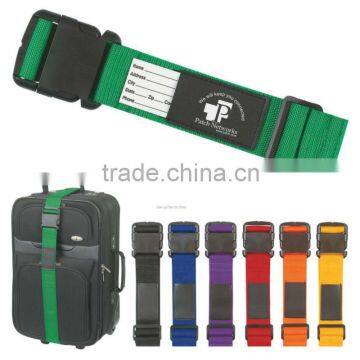 luggage belt with custom logo for luggage