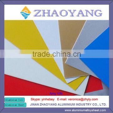 PE (polyester) coated aluminum sheet