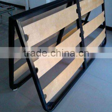 slatted metal bed frame