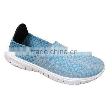 2016 hot sale knitted women sport shoes