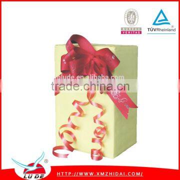 2016 wholesale custom printed pull ribbon bow for gift decoration