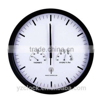 Hot Selling 12 Inch Aluminum Radio Controlled Wall Clock photo-2