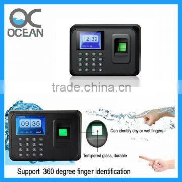 TCP/IP Fingerprint biometric time attendance system, timesheet software