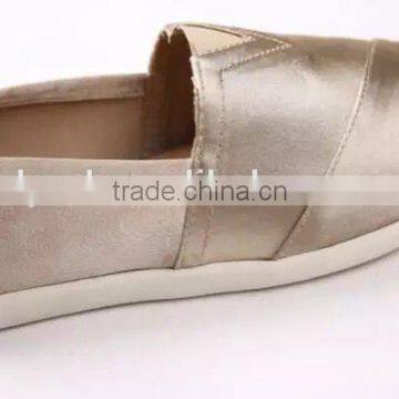 2016 Classic Shoes With Satin Upper Material Women Casual Shoes Flat Injected Shoes photo-4