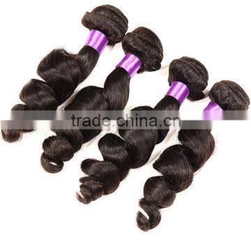 2016 6A Grade Factory Price Cheap Wholesale Loose Wave Virgin Brazilian Hair Extensions photo-6
