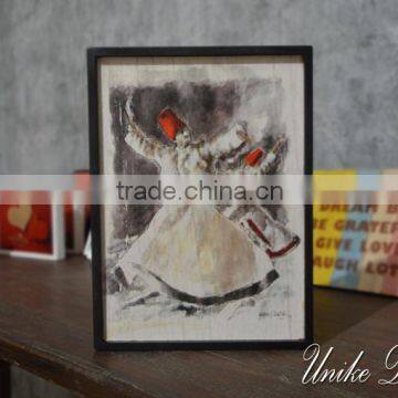 Wooden Vintage Style Sign - Wall Decoration WQ-035