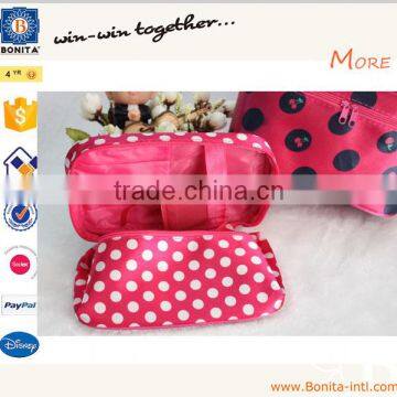 Newest Folding Wash Bag Toilet Bag Wave Dot Bag photo-3