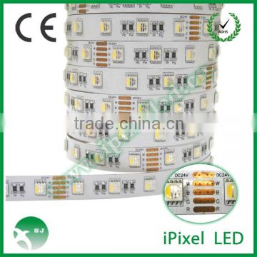 SMD5050 60LEDS/m RGBW flexible pixel led strip light for decoration