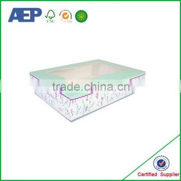 Hot sale New design High quality cheap cupcake boxes wholesale