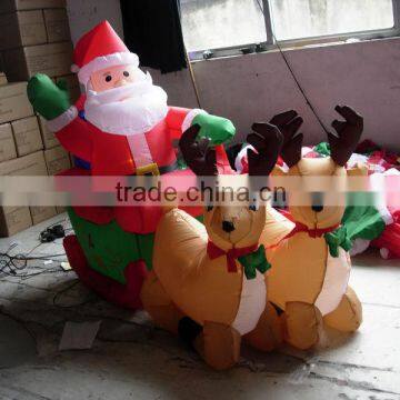Inflatable Christmas Sleigh Top Sale of Deer