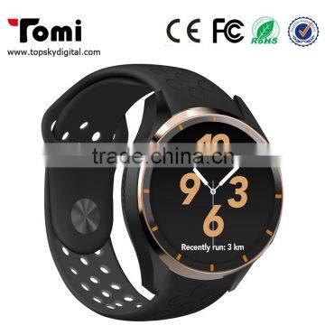 3G Heart Rate Monitor Pedometer G-sensor Wifi GPS Smart Watch photo-4