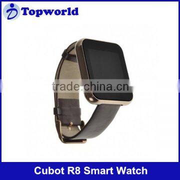 Original CUBOT R8 Waterproof Sleep Monitoring Pedometer Leather Smart Watch