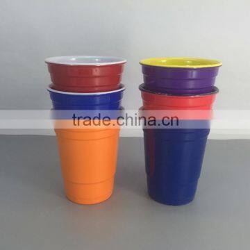 Carson Home Accents Team Spirits Melamine Party Cups, 14-Ounce photo-3