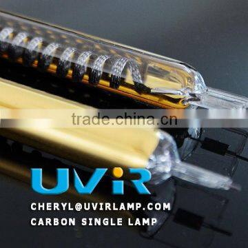 Gold Reflector Carbon Fiber Lamp IR Emitter