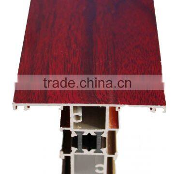 Thermal Insulated wood grain 6063 T5 aluminium profile