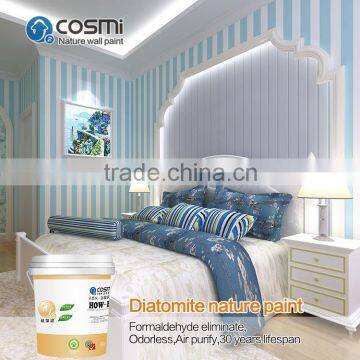 Interior wall paint / wall coating, ordorles and healthy paint