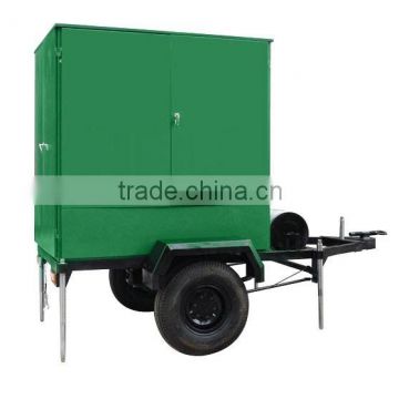 Outdoor usage mobile type turbine oil purification plant , turbine oil purifying machine, turbine oil water separator