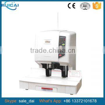 Nylon Tube financial Book Punch Binding Machine with Max Binding Thickness 50mm