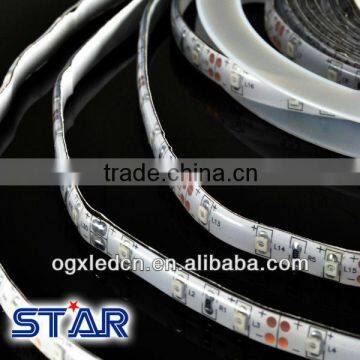 DC12V 60led/m blue flexible strip 3528 waterproof IP65 flexible led strip lighting
