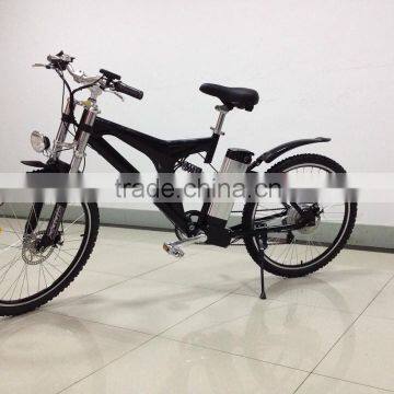 CE approved 36V 250W high speed full suspension fast mtb e bike