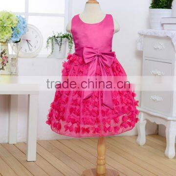 sleeveless flower dress party frock girls party wear