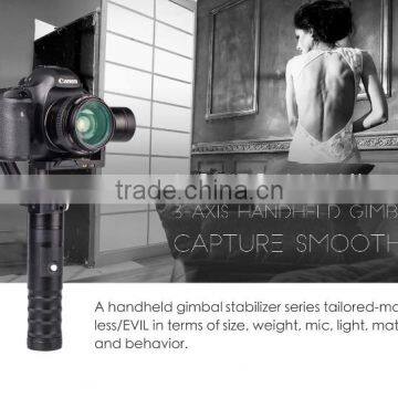 NEW GIMBAL 3 Axis Handheld Camera Gimbal Stabilizer for GH4, G7, Nikon D810, A7sII, A7RII, A7