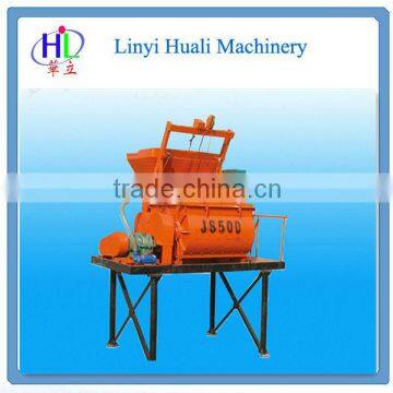 JS500 concrete mixer in brick making machinery