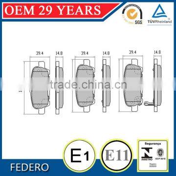 D1393-8501 factory price non-asbestos Brake Pads