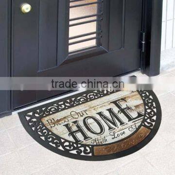 Welcome antislip outdoor PVC floot mat entry door floor mat