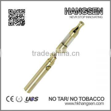 Hangsen 2014 hot selling Gold & Silver echo C5R PRO battery with echo ce5 atomizer e-cigarette