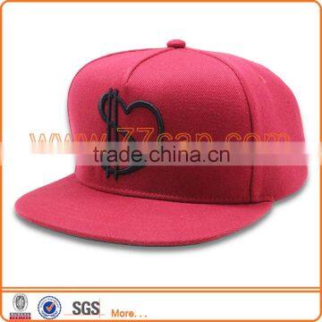 Fashion top sell fashion custom 5 panel snapback cap/hat