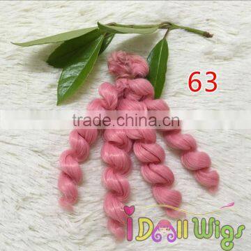 Brand New 15*100cm Body Wave Hair Extension HT Resistant Wig for SD BJD Baby Dolls photo-5