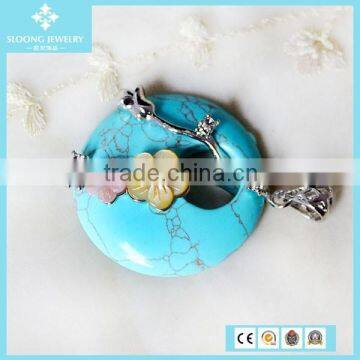 Fashion Natural Crystal Agate Stone Pendant Jewelry Made in China Wholesale