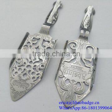 Bulk Wholesale Stainless Steel Hotel Used Absinthe Spoon