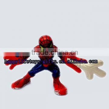 Marvel superhero nude PVC spider man figure toy