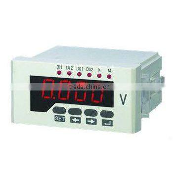 96*48 economy single-phase single row led digital programmable ac ammeter ac voltmeter RH-AV51