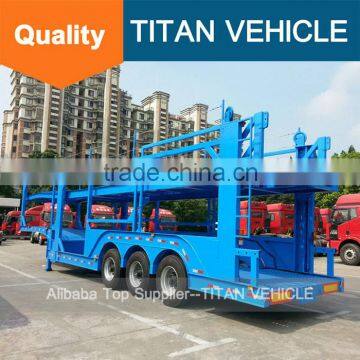 TITAN car haulier trailers , car transport semi truck trailer , car transporter trailer