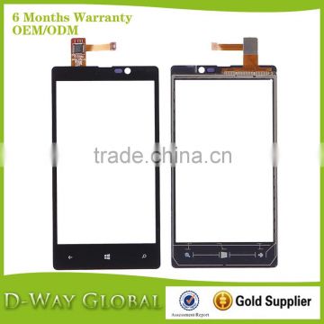 Cell Phone Spare Parts Touch Panel for Nokia Lumia 820 Digitizer