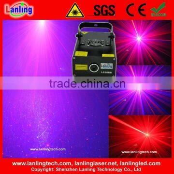 500mW Twinkling Fireworks Effect light DMX DJ Laser Stage RB Lighting