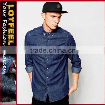 High quality wholesale denim man shirt for mans (LOTS100)