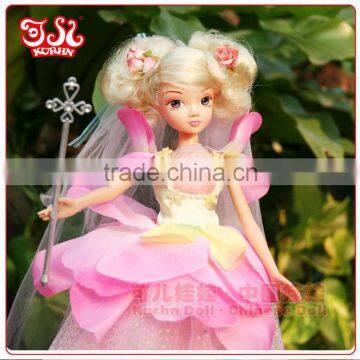 11 inch plastic fairy doll fashion gift for children
