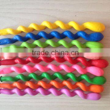 High Quality Cheap Twist Spiral Long Latex Balloons For Birthday Wedding Party Decoration