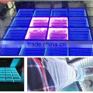 3D LED Dance Floor Sensitive Dance Floor / Dance Floor For Disco DJ Wedding KTV Bar Party Event photo-4