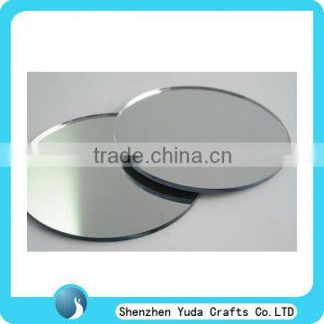 Round shaped thin acrylic mirror can be printed