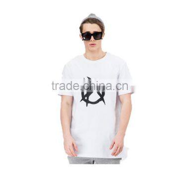 Alibaba popular plain white women tshirt