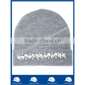 new product for 2014 Wholesale china manufacture OEM CUSTOM LOGO winter men and women gray acrylic beanie hat and cap