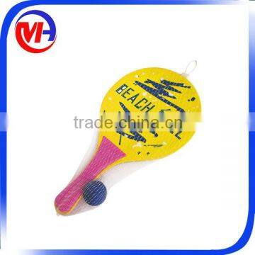 wooden beach racket set ,beach racket set