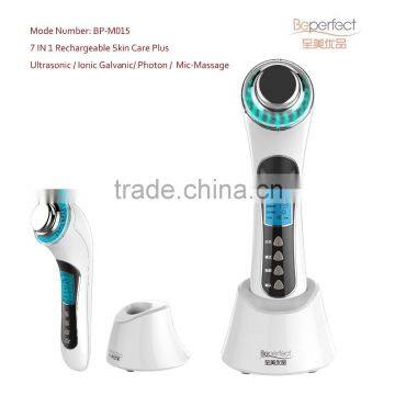 Portable LED Ultrasonic Face Arm Skin Sliming Beauty instructment