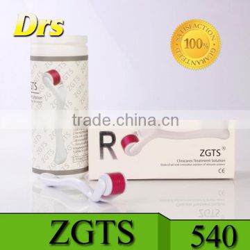 ZGTS derma roller with 540 Needles ZGTS derma roller for anti aging 0.2MM-2.5MM