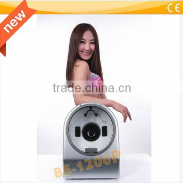 Hot 3d touch screen high pixel pigment collagen problems skin analysis facial skin scanner machine analyzer